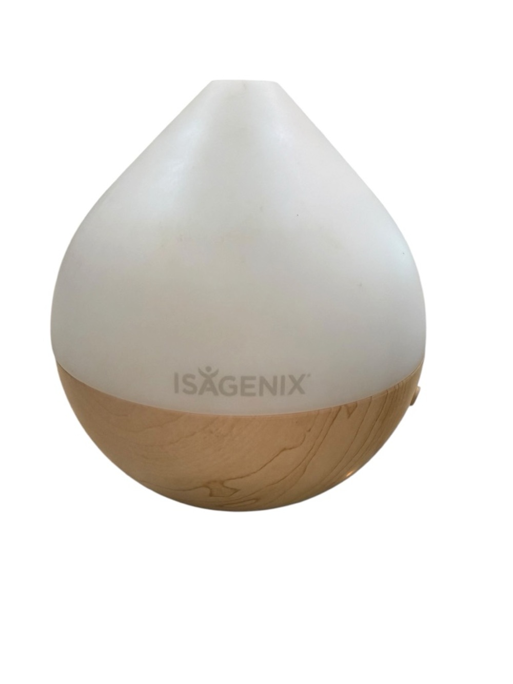 Isagenix Cool Mist Ultrasonic Essential Oil Diffuser - Wood & White